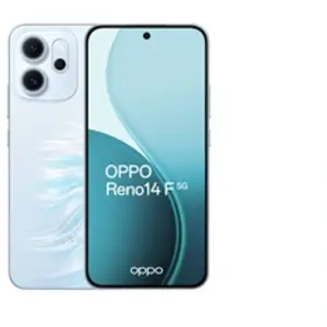 Comparateur de prix : Oppo Reno14 F 5G Smartphone Android 15, 8GB RAM, 256GB, 6000mAh, Blu