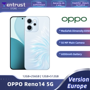 Comparateur de prix : Smartphone OPPO Reno14 5G 12 Go RAM 256 Go Écran AMOLED 6,59" Double S...