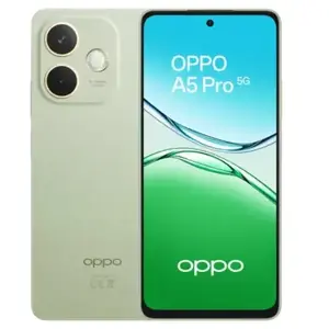Comparateur de prix : OPPO A5 Pro 5G 16,9 cm (6.67") Double SIM Android 15 USB Type-C 8 Go 256 Go 5800 mAh Vert, Olive