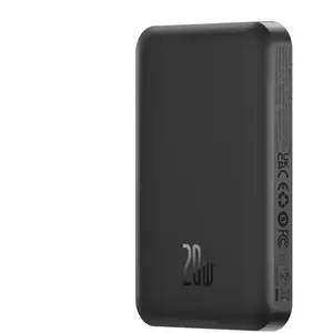 Comparateur de prix : Baseus Bas192.5000 mAh 20W Mini Power Bank + Câble USB-C (20V/3A) -Noir