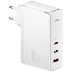 Comparateur de prix : Chargeur mural rapide Baseus GaN5 PRO PD3.1 USB-C 140W blanc
