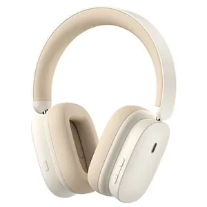 Non communiqué Baseus Bowie H1 Casque sans Fil Arceau USB Type-C Bluetooth Blanc pas cher