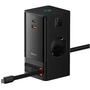 Comparateur de prix : Station de charge rapide 5 en 1 Baseus PowerCombo Tower 65 W Noir