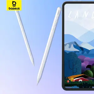 BASEUS Stylet d'écriture Lisse avec indicateurs LED (Actif) Blanc pas cher
