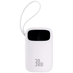 Powerbank - BASEUS - QPow 2 - 20000mAh - 30W - 2xUSB-C - Blanc pas cher
