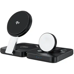 Choetech Chargeur Sans Fil Foldable 3-in-1 Magnetic Qi2 pas cher