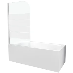Aurlane Pare-baignoire - réversible - Easy Emily - 130x80 cm AURLANE pas cher