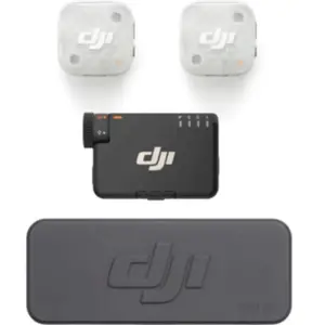 Micro cravate sans fil DJI Mic Mini 2S (2TX + 1 RX + Charging Case) pas cher