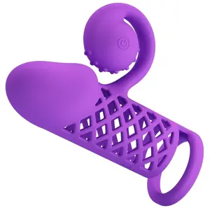 ROMANCE Harden Manche Prolongée Pourpre Vibrations Intenses pour Pla... pas cher
