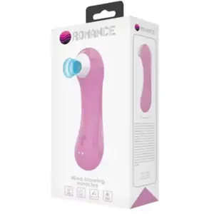Ondes Stimulating Clitoris Rose Émeraude ROMANCE - Rose pas cher