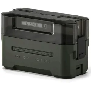 Tilta station de charge portable LP-E6 4 ports - Vert pas cher