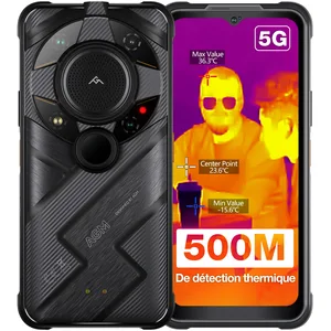 Telephone Portable Incassable 5G AGM G2 Guardian Caméra Thermique 500m/yd 108MP, QCM6490, Smartphone Incassable Debloqué 8Go+256GoVendu parcdiscount
