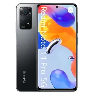 Comparateur de prix : Xiaomi Redmi Note 11 Pro 5G 16,9 cm (6.67") Double SIM hybride Android 11 USB Type-C 6 Go 128 Go 5000 mAh Graphite, Gris