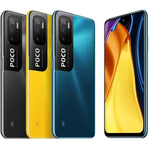 POCO M3 Pro 5G 16,5 cm (6.5") Double SIM Android 11 USB Type-C 4 Go 64 Go 5000 mAh Jaune pas cher