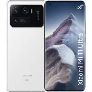 Xiaomi Mi 11 Ultra 17,3 cm (6.81") Double SIM Android 11 5G USB Type-C 12 Go 256 Go 5000 mAh Blanc pas cher