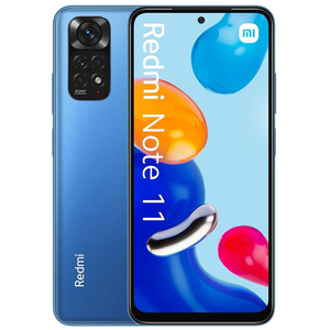 Xiaomi Redmi Note 11 16,3 cm (6.43") Double SIM Android 11 4G USB Type-C 4 Go 128 Go 5000 mAh Bleu pas cher