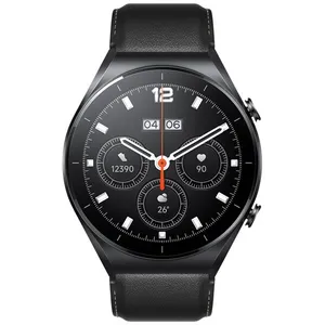 Comparateur de prix : Xiaomi Watch S1 46 mm Noir Bracelet cuir noir [Wi-Fi]