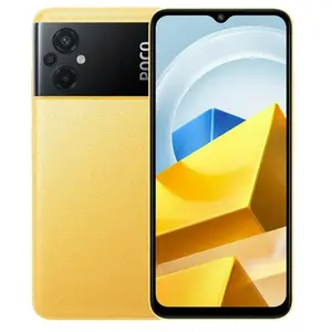 Smartphone Poco M5 MZB0C9FEU 6.5 FHD+ MediaTek Helio G99 4Go 64Go Android 12 Jaune pas cher