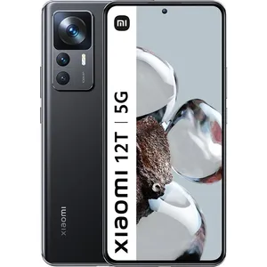 Xiaomi 12T 16,9 cm (6.67") Double SIM Android 12 5G USB Type-C 8 Go 128 Go 5000 mAh Noir pas cher