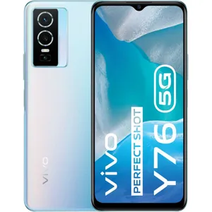 Smartphone Vivo Y76 6,58" 5G 128 Go Double SIM Bleu aurore pas cher
