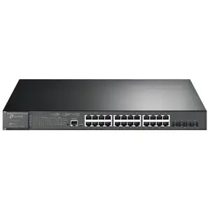 Comparateur de prix : TL-SG3428XMP sw Niv2 24 Gigabit PoE+ & 4 sfp+ 384W - Tp-link