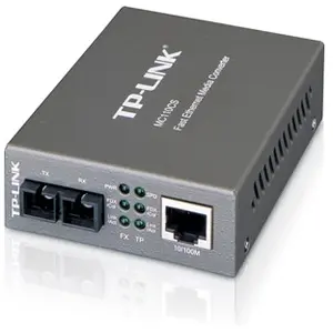 TP-Link Convertisseur de Média Monomode MC110CS 100 Mbps Gris TU pas cher
