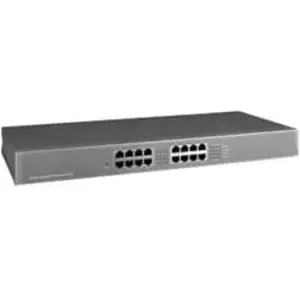Comparateur de prix : C2G TP-Link TL-SG1016 Non-géré Gigabit Ethernet (10/100/1000) 1U Noir
