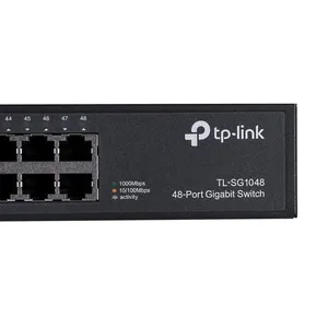Comparateur de prix : TP-Link TL-SG1048 Non-géré Gigabit Ethernet (10/100/1000) 1U Noir