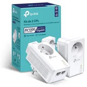 Comparateur de prix : Tp-link - TL-PA7027P kit 1000 Mbit/s Ethernet/LAN Blanc 2 pièces