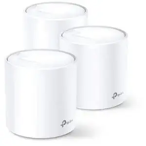 TP-Link Deco X60 - Système Wi-Fi - (3 routeurs) 1GbE - Wi-Fi 6 - Bi-bande