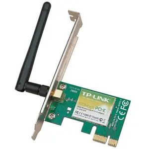 Adaptateur WiFi pour Carte sans Fil PCIe 2,4 GHz 300 Mbps | Carte réseau WiFi PCI Express (PCIe) avec Double antenne pour Les Jeux de Bureau/PC