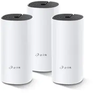 Comparateur de prix : TP-Link Deco E4 Pack de 3 Points d'Accès WiFi Mesh Double Bande AC1200