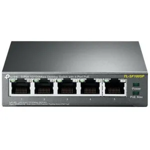 Comparateur de prix : TP-LINK TL-SF1005P Switch PoE 5 Ports 10/100 Mbps dont 4 Port PoE