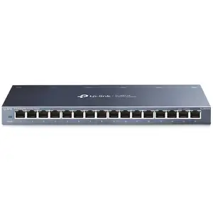 Comparateur de prix : TP-Link TL-SG116 Non-géré Gigabit Ethernet (10/100/1000) Noir