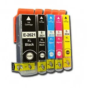 Comparateur de prix : Pack de 5 cartouches E-26XL BK/C/M/Y/PHBK