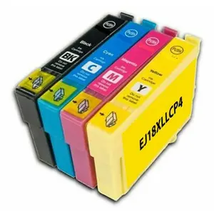 Pack de 4 cartouches compatibles Epson T18XL (noir + cyan + magenta + ... pas cher