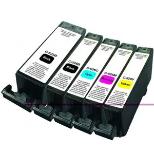 Pack de 5 cartouches C-525/526 2BK/C/M/Y pas cher