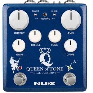Comparateur de prix : NUX | Queen of Tone Pédale d'overdrive à double empilage
