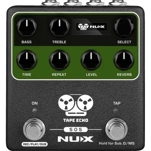 Comparateur de prix : NUX NDD-7 Tape Echo Delay Reverb pédale d'effet