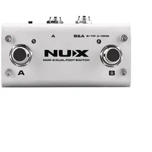 NUX NMP-2 Footswitch 2 Voies avec Leds - 3 Modes Pedalier Footswitch - controleurs