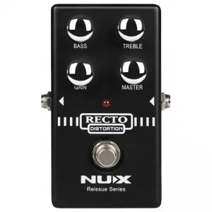 Comparateur de prix : NUX Recto Distortion pédale de distorsion pour guitare - série Reissue