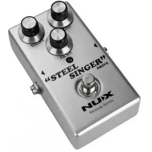 Nux Pédale d'overdrive analogique type ampli à lampes NUX-STEEL-SINGER