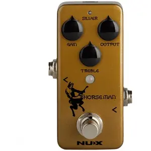 Nux Horseman NOD-1 Gold/silver Distortion - fuzz - overdrive...