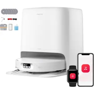 Aspirateur-laveur robot Roborock Saros 20 Neo avec nettoyage à la serp
