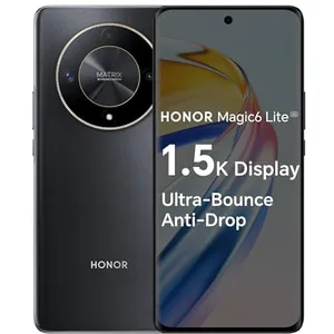 Honor Magic6 Lite 5G 17,2 cm (6.78") Double SIM Android 13 USB Type-C 8 Go 256 Go 5300 mAh Noir pas cher