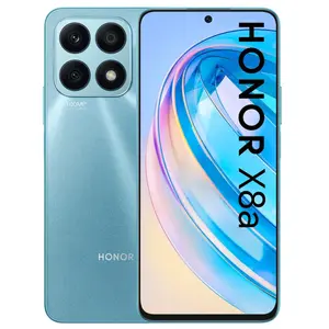 Honor X8a 17 cm (6.7") Double SIM Android 12 4G USB Type-C 6 Go 128 Go 4500 mAh Cyan pas cher