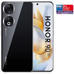 Comparateur de prix : Honor 90 5G 17 cm (6.7") Double SIM Android 13 USB Type-C 12 Go 512 Go 5000 mAh Noir