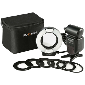K&F Concept Flash Annulaire Macro 150 TTL pour Canon