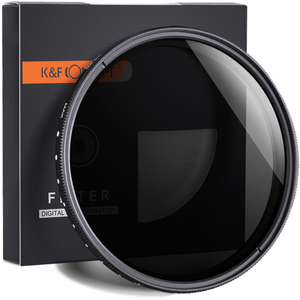Comparateur de prix : Filtre photo K&F Concept Nano B Series ND2-400 67mm densité variable aluminium