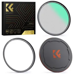 Comparateur de prix : K&F Concept Filtre magnétique 1/4 Black Mist Nano-X avec bague d'adaptation et capuchon d'objectif 72 mm